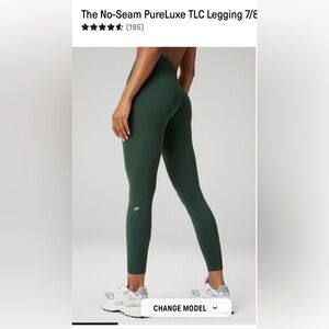 Fabletics No-Seam PureLuxe TLC Legging 7/8